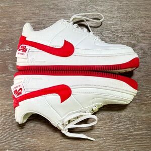 Women's Air Force 1 Jester 'University Red' - Size W7